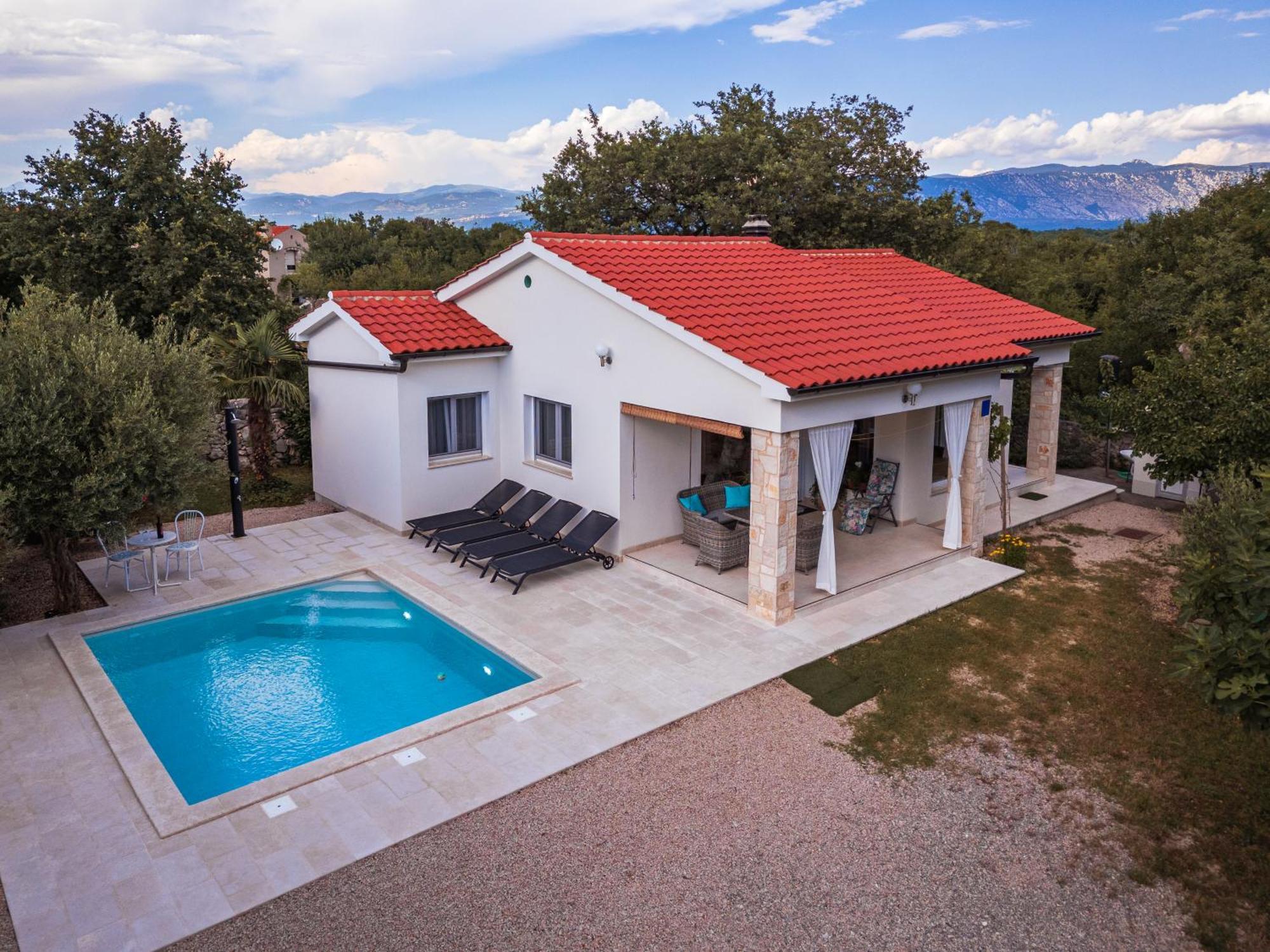 Villa Nevera Omišalj المظهر الخارجي الصورة